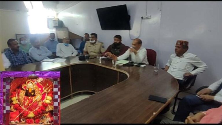 धर्मपुर: जिला स्तरीय माता मनसा देवी मेले को लेकर बैठक आयोजित, देवी की अनुमति पर निर्भर होगा मेले का स्वरूप 