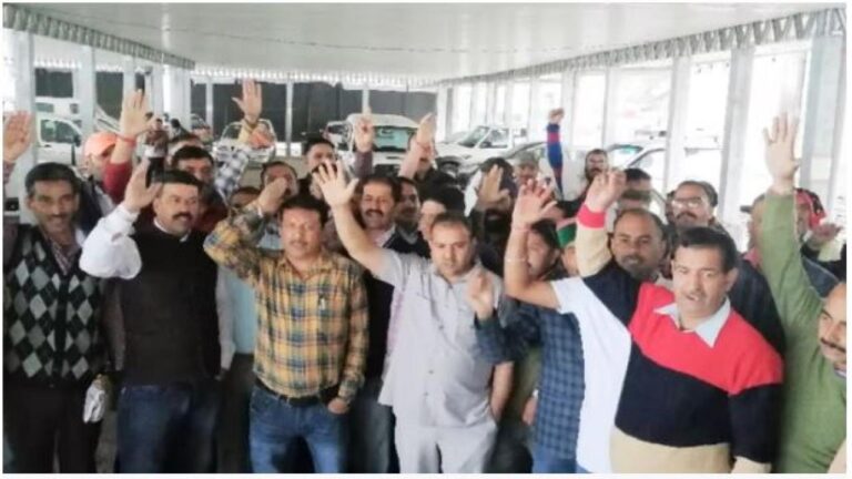 प्रबंधन से वार्ता बेनतीजा रहने के बाद PM मोदी की रैली से पहले 30 को चक्का जाम करेंगे HRTC ड्राइवर