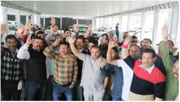 प्रबंधन से वार्ता बेनतीजा रहने के बाद PM मोदी की रैली से पहले 30 को चक्का जाम करेंगे HRTC ड्राइवर