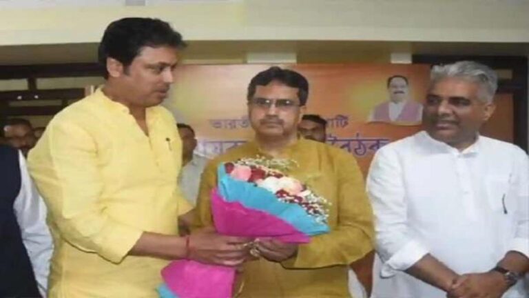 माणिक साहा होंगे त्रिपुरा के नए मुख्यमंत्री, बिप्लब देब ने दिया इस्तीफा