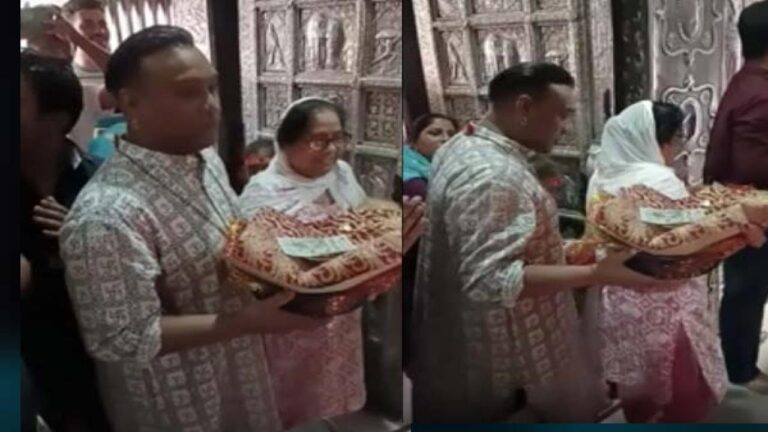 ज्वालामुखी मंदिर दर्शन करने पहुंचे गायक सलीम