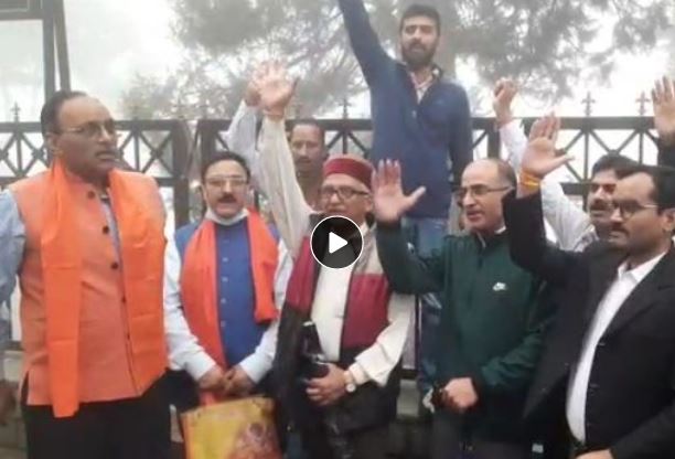 उदयपुर के कन्हैया हत्याकांड के विरोध में विहिप ने शिमला में किया प्रदर्शन,राजस्थान के CM का मांगा इस्तीफा