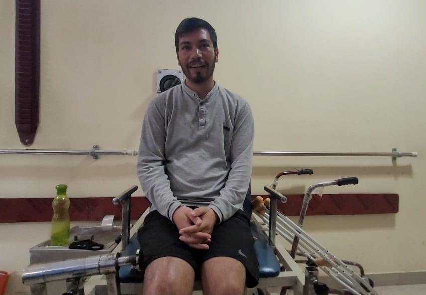 भवानी सिंह के लिये संजीवनी बना जिला विकलांगता पुनर्वास केन्द्र