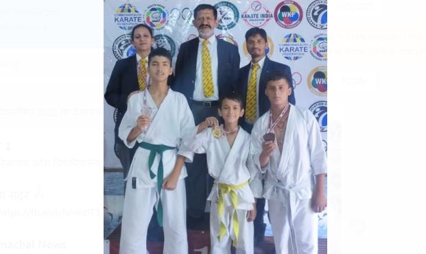 राज्य स्तरीय कराटे चैंपियनशिप 2022 का वैजनाथ में हुआ समापन
