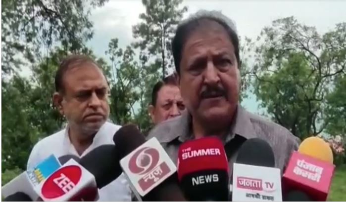 हिमाचल के लालू प्रसाद है वीरेंद्र कंवर ,खा गए गौवंश का चारा....: ठाकुर रामलाल