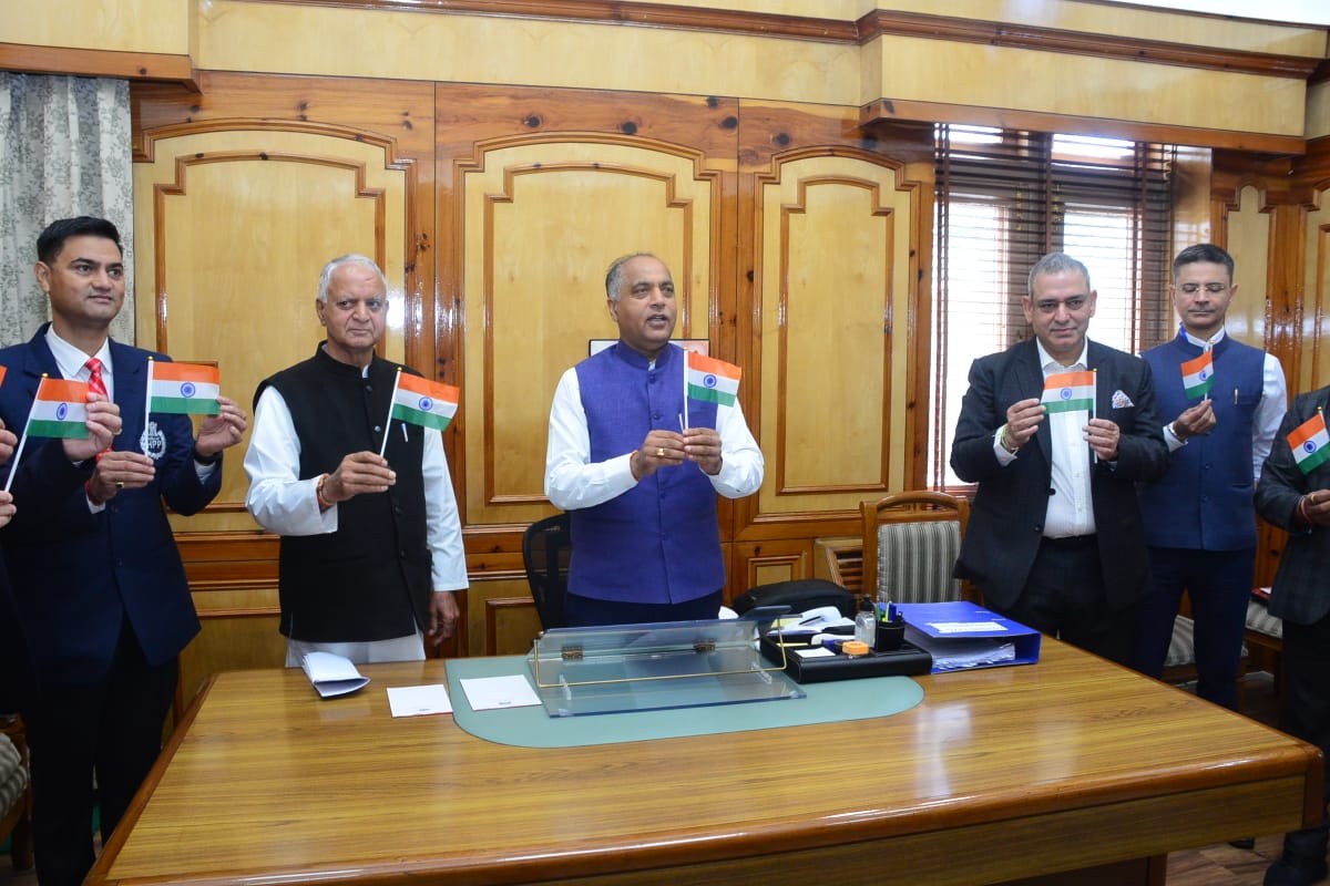 मुख्यमंत्री ने हर घर तिरंगा-शान तिरंगा थीम सॉन्ग किया जारी