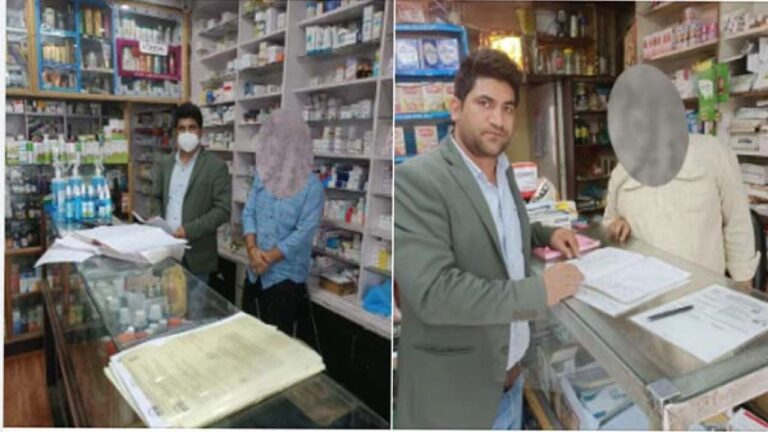 शिमला: एंटी-नारकोटिक्स टास्क फोर्स ने ड्रग इंस्पेक्टर के साथ मिलकर संजौली में दवा दुकानों पर की औचक छापेमारी