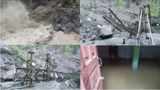 चंबा में बारिश से तबाही: गाड़ियां और पुल बहे, 15 वर्षीय युवक की भी मौत