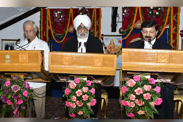 हिमाचल हाईकोर्ट को मिले दो और जज: राज्यपाल ने दिलाई जस्टिस सुशील कुकरेजा और वीरेंद्र सिंह को शपथ