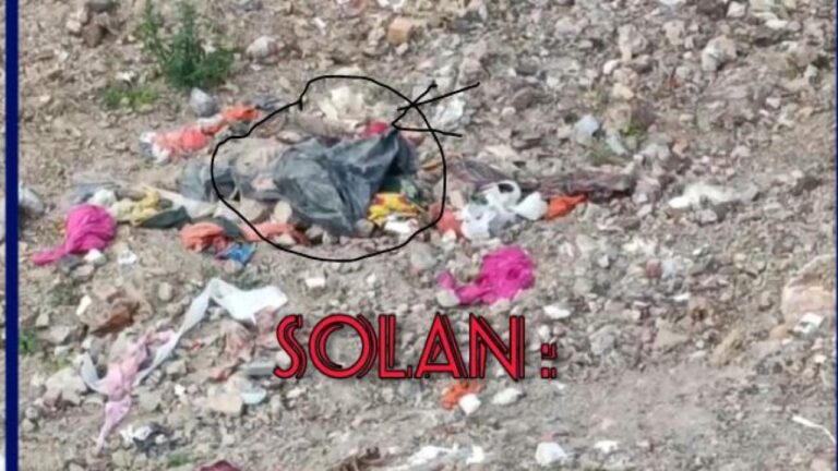 सोलन की सब्जी मंडी के समीप संदिग्ध हालत में मिला महिला का शव