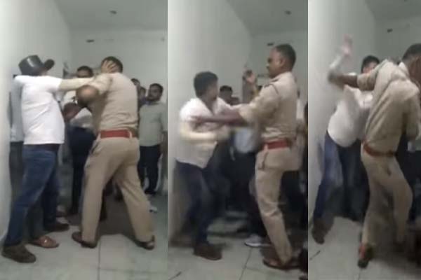 ऊना में सरकारी स्कूल टीचर की दबंगई, पुलिस अधिकारी से की हाथापाई, पकड़ा गिरेबां