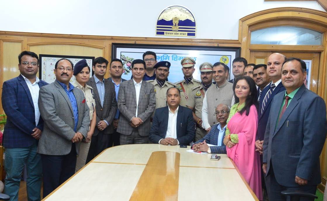 एचपीपीएस अधिकारियों के प्रतिनिधिमंडल ने किया मुख्यमंत्री का आभार व्यक्त