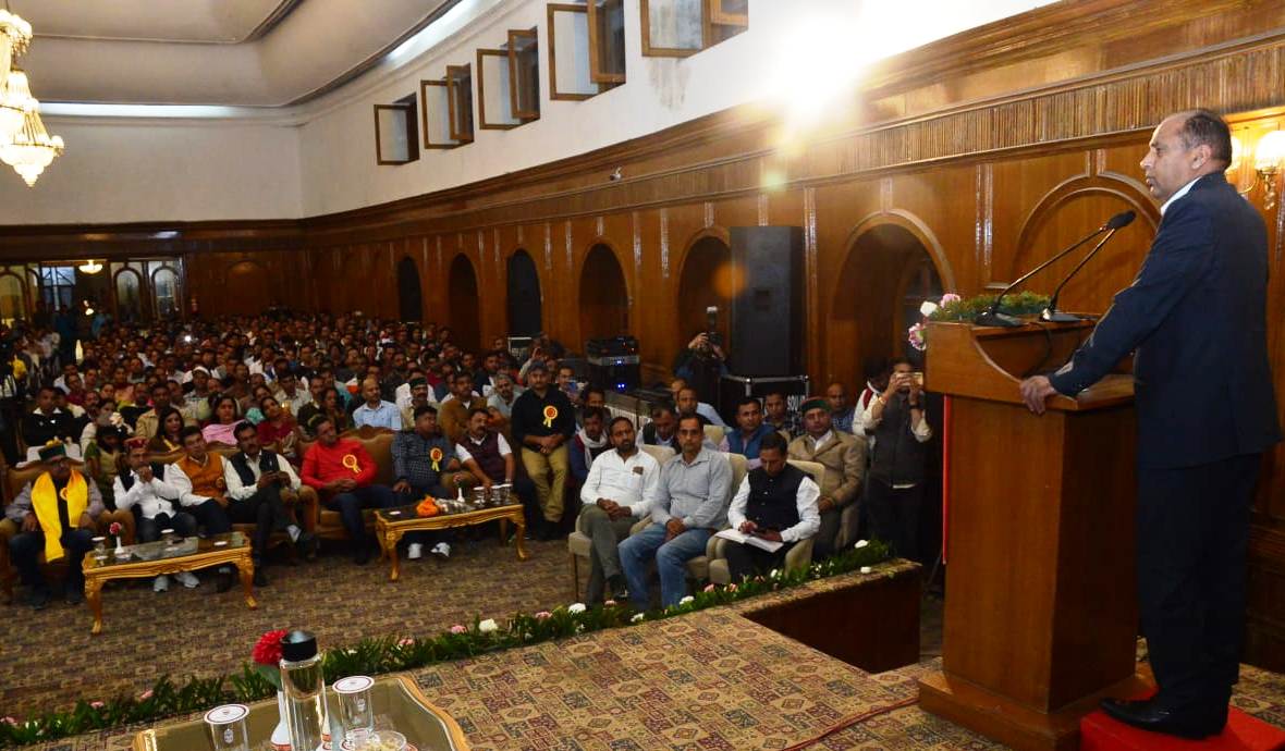 वर्तमान प्रदेश सरकार के प्रयासों से हजारों पीटीए शिक्षकों को मिला नियमितीकरण का लाभ: जय राम ठाकुर