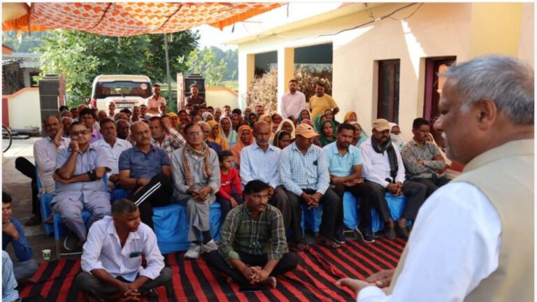 सुखराम का इन पंचायतों में जोरदार प्रचार जारी…