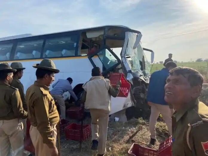 भारत जोड़ों यात्रा में गए लाहौल स्पीति के नेताओं की बस हादसे का शिकार, 3 लोगों की मौत, 8 घायल
