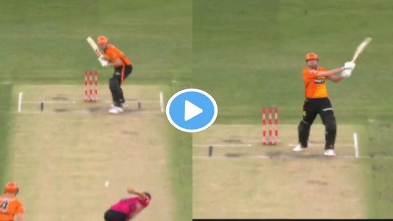 BBL 2022 23 Ashton Turner Perth Scorchers Vs Sydney Sixers