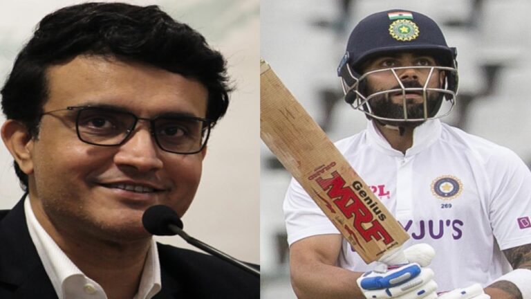 IND Vs AUS Virat Kohli Saurav Ganguly