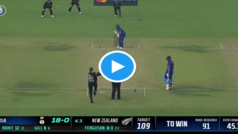 IND Vs NZ Rohit Sharma Six1