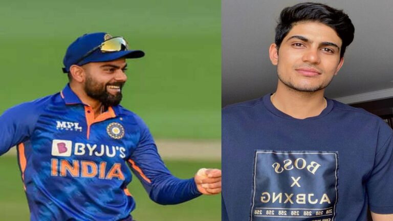 IND Vs NZ Virat Kohli Shubman Gill Sara