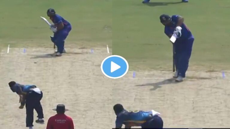 IND Vs SL 3rd ODI Rohit Sharma Six