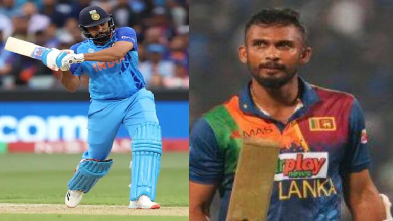 IND Vs SL Dasun Shanaka Rohit Sharma
