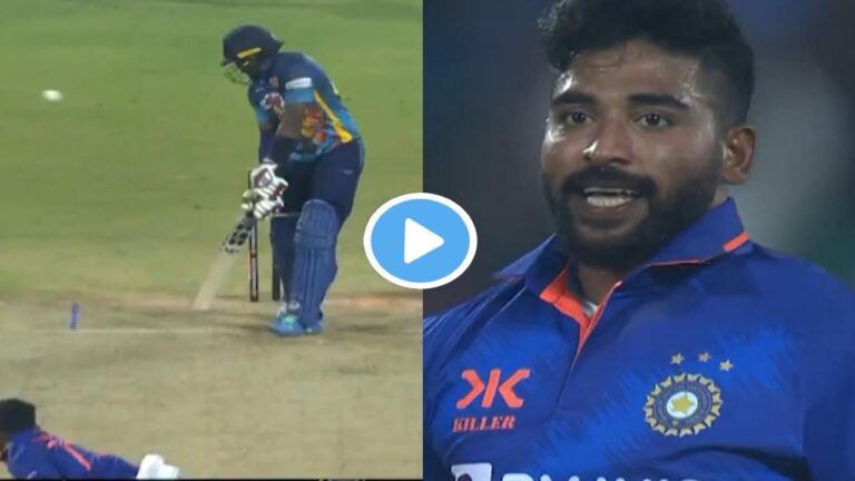 IND Vs SL Mohammed Siraj Wanindu Hasaranga1