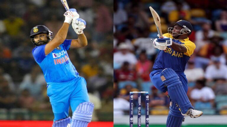 IND Vs SL Rohit Sharma Sanath Jayasuriya