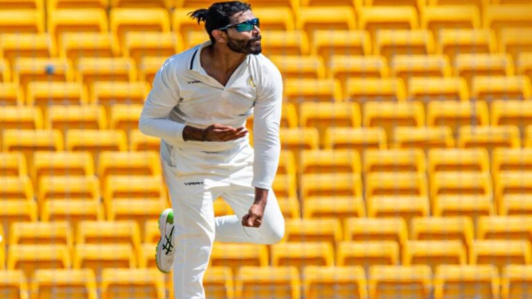 Ranji Trophy Saurashtra Vs Tamil Adu Ravindra Jadeja 1
