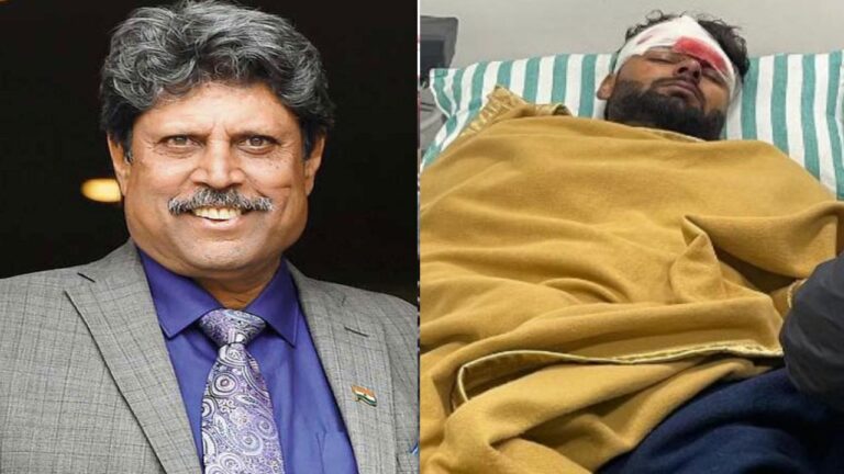 Rishabh Pant Accident Kapil Dev