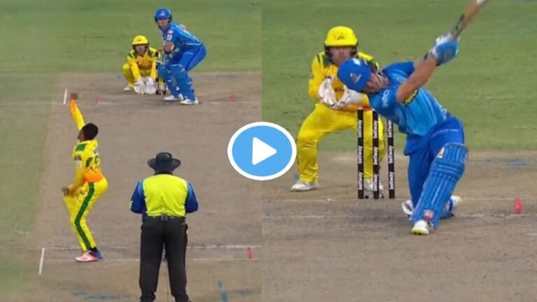 SA20 Dewald Brevis No Look Shot