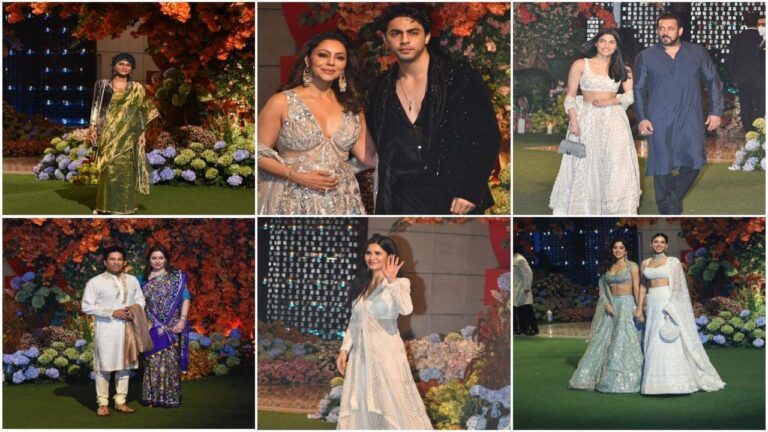 Bollywood Stars In Anant Radhika Engagement