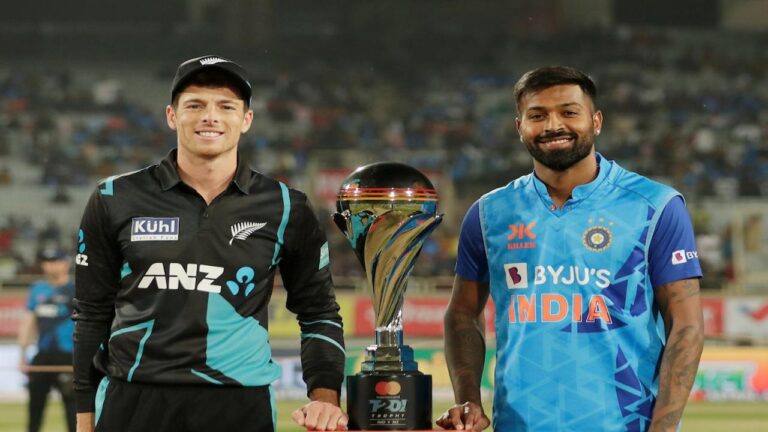 Ind Vs Nz Live 1st T20 Team India Won The Toss And Chose Bowling 1