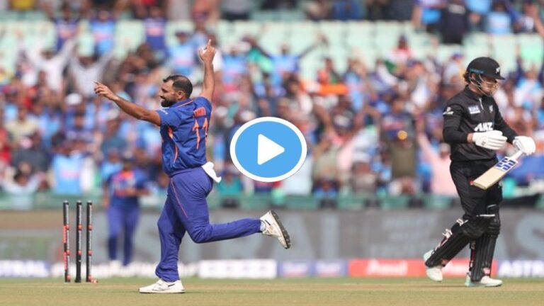 Mohammed Shami Clean Bowled Finn Allen
