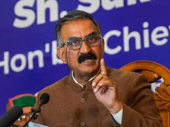 हिमाचल प्रदेश के मुख्यमंत्री सुखविंदर सिंह सुक्खू