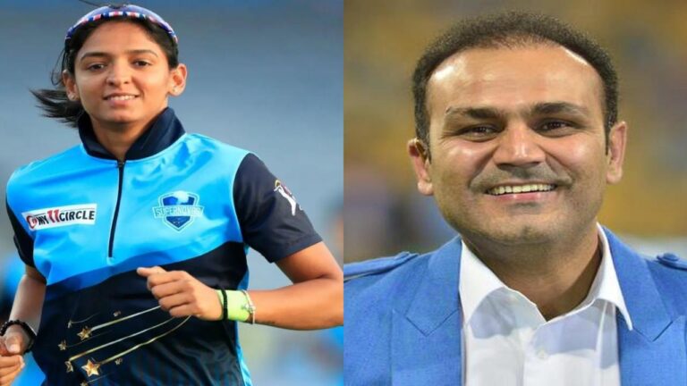 Virender Sehwag Harmanpreet Kaur
