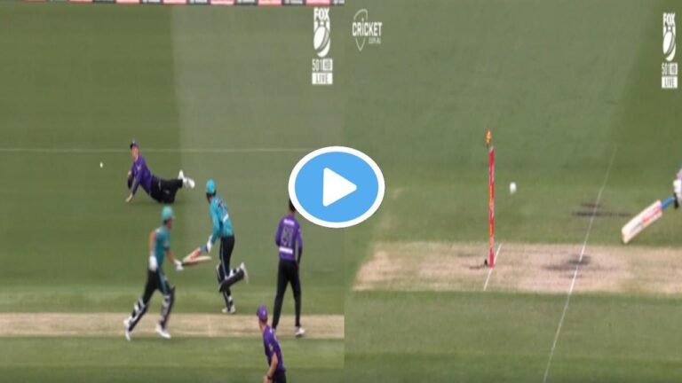 Zak Crawley Run Matt Renshaw By Hitting Rocket Throw