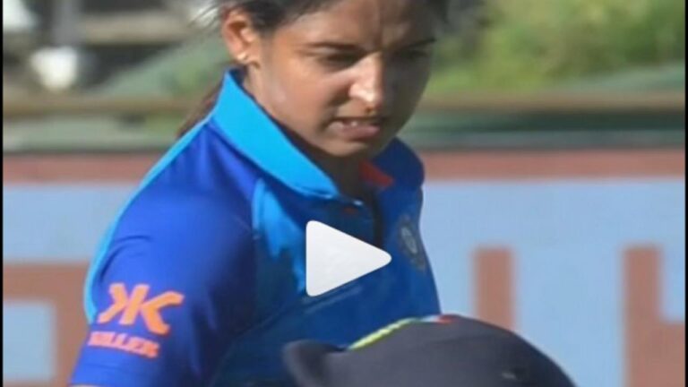 IND W Vs AUS W Harmanpreet Kaur Anger2