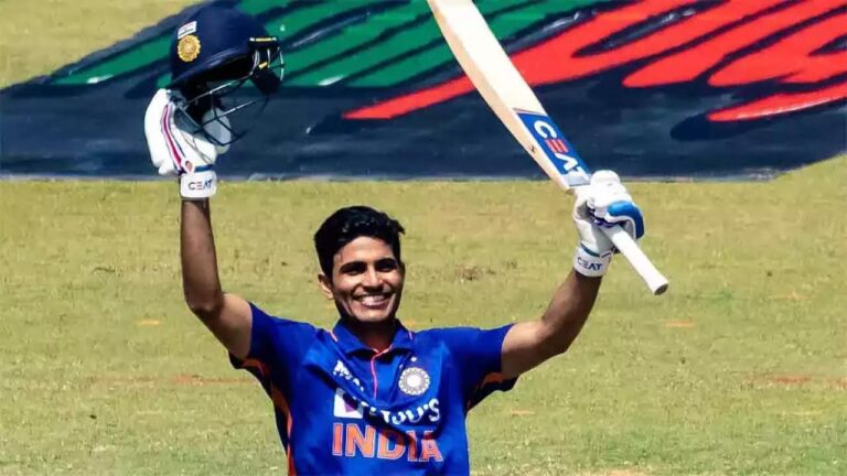 IND Vs NZ 1st ODI Shubman Gill
