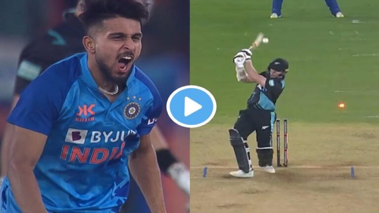 IND Vs NZ Umran Malik Michael Bracewell1