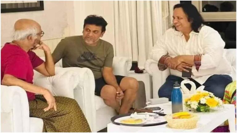 Rajinikanth Shiva Rajkumar In Casual Look