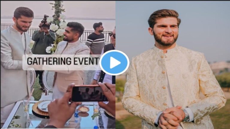 Shaheen Afridi Wedding3