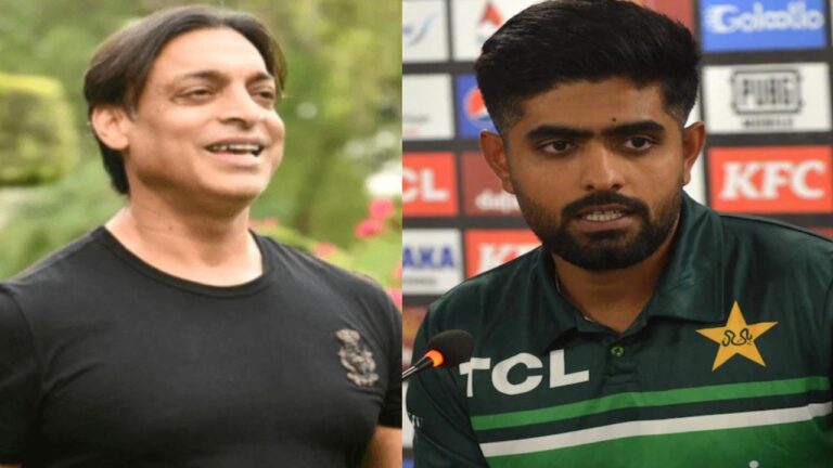 Babar Azam Shoaib Akhtar