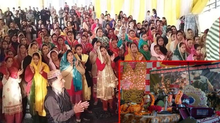 मनुष्य को निरंतर अपने अस्तित्व का सत्य जानने का प्रयत्न करना चाहिए - कथावाचक पंडित टेकचंद शर्मा