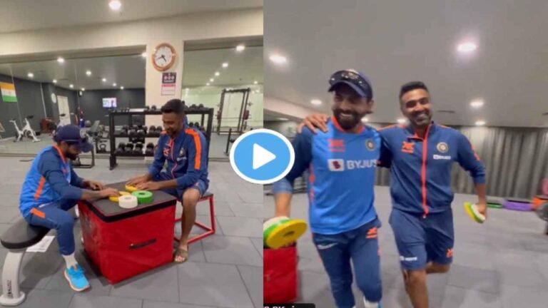 Ashwin Jadeja Natu Natu Dance Player Of The Series India Australia