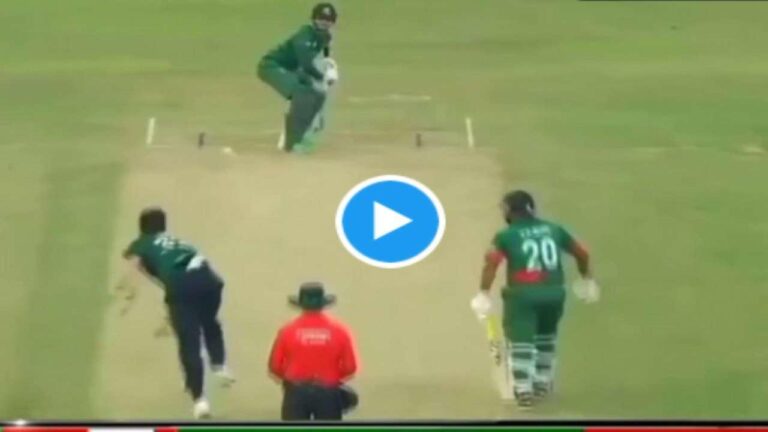 BAN Vs IRE ODI Taskin Ahmed Six