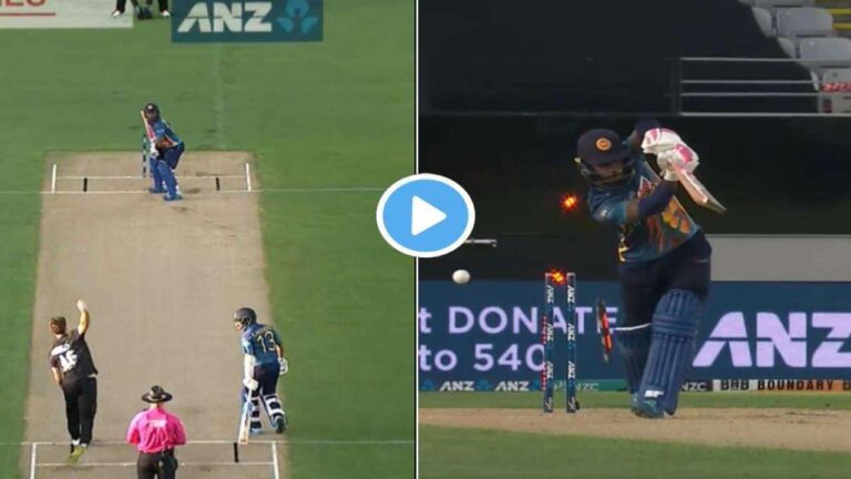 Henry Shipley Clean Bowled Pathum Nissanka Watch Video