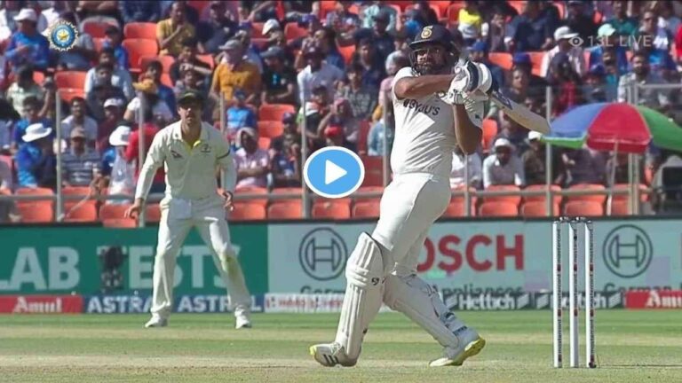 IND Vs AUS 4th Test Rohit Sharma Mitchell Starc