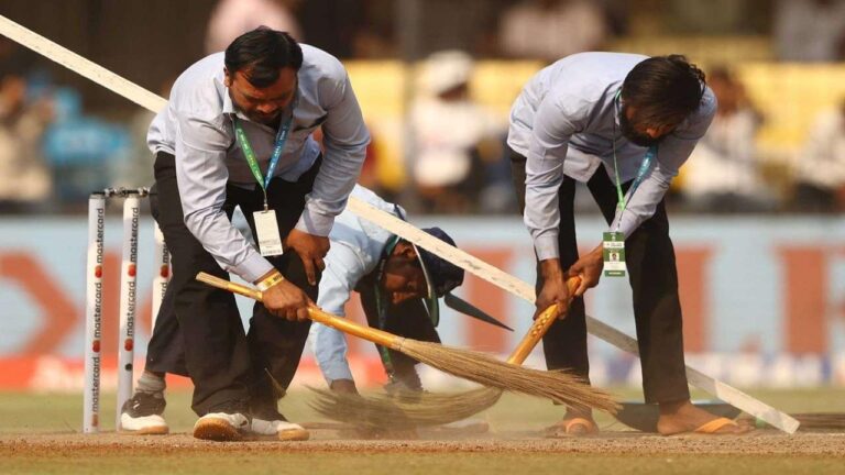 IND Vs AUS BCCI ICC Indore Pitch