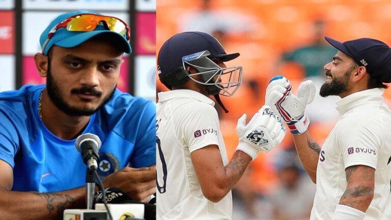 IND Vs AUS Virat Kohli Axar Patel