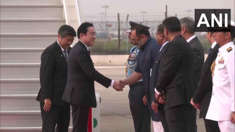 Japanese Pm Reached New Delhi